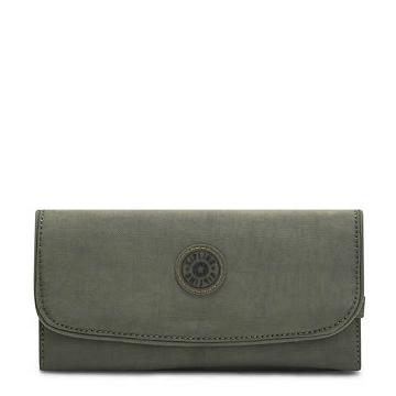 Kipling Money Land Snap Portefeuille Groen | NL 1427QM